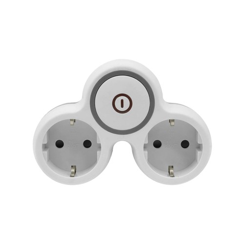 Zweifach steckdosenadapter - steckdosenadapter, 2x