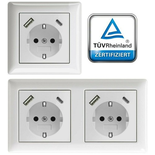 Steckdose mit usb c - mit, usb-a
