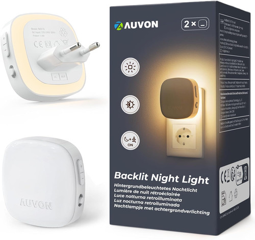 Auvon led nachtlicht - nachtlicht, pack