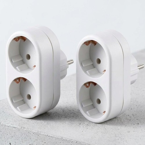 2stück doppelstecker - 2stück,