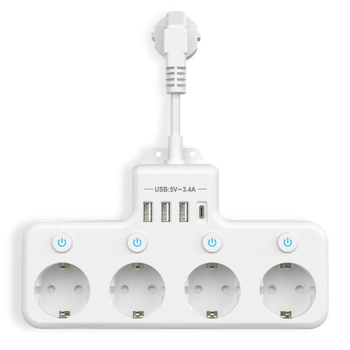 Steckdosenleiste mit usb - steckdosenleiste, 4