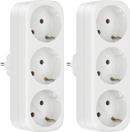Mehrfachstecker steckdosen - 2x,