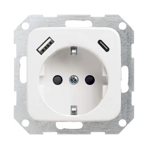 230 steckdose mit usb - mit, &
