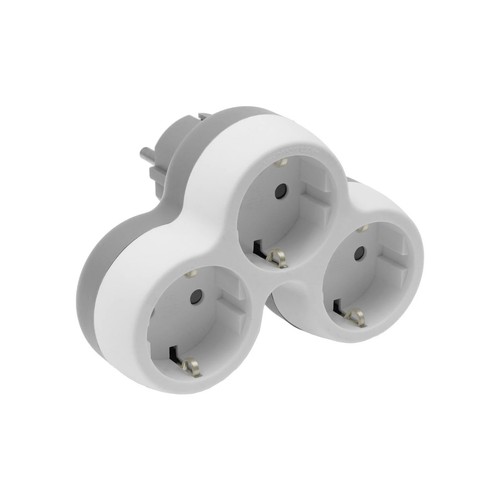 Dreifach steckdosenadapter - dreifach, 3x
