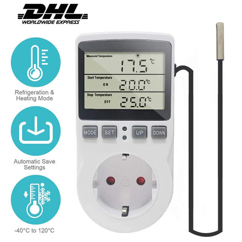 Digital steckdosenthermostat - digital,