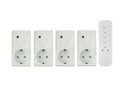 Tronic funksteckdosen 5er set - 5er,